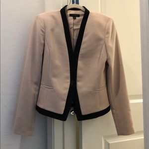 Blush and Black suit jacket